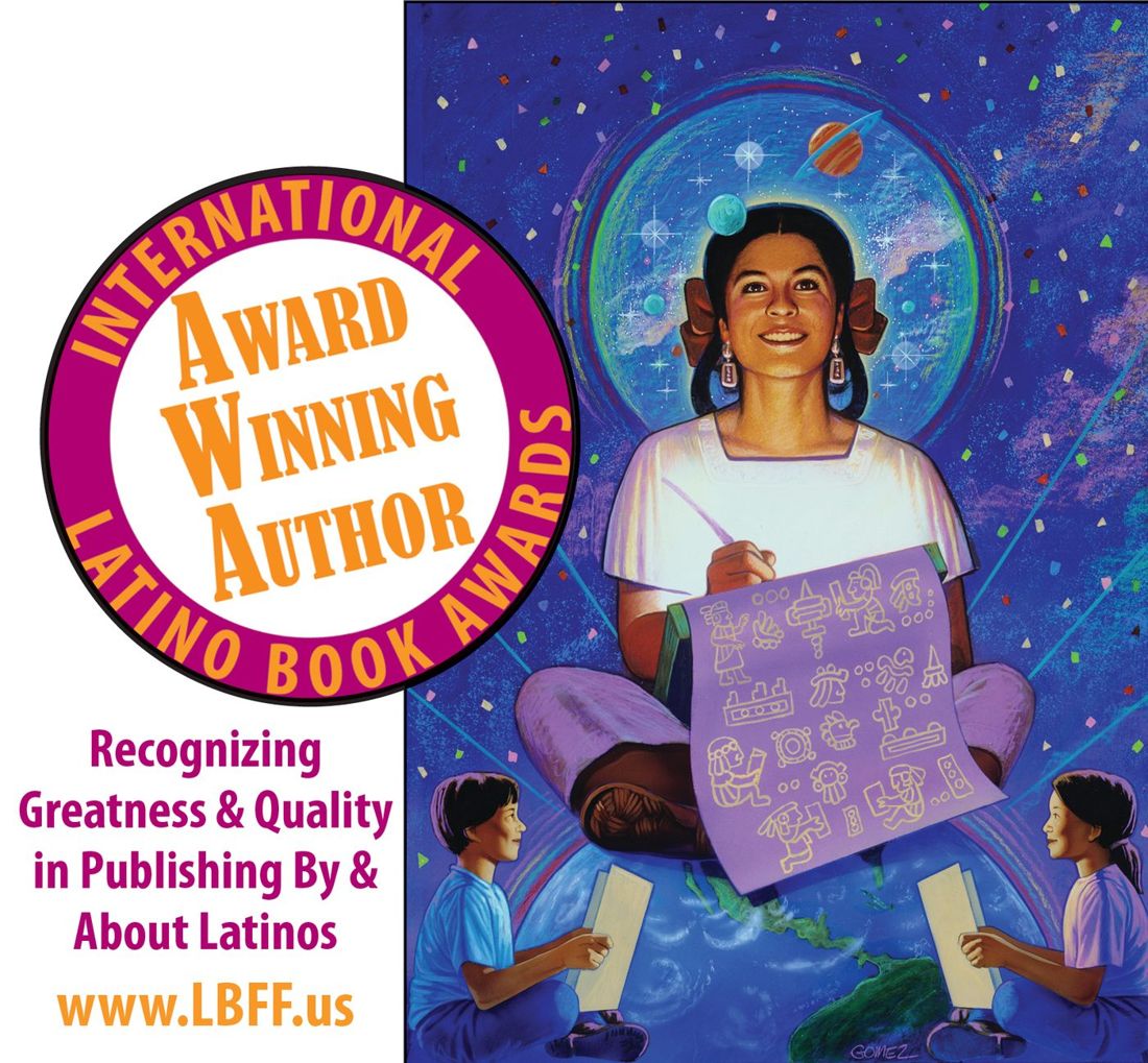 International Latino Book Awards, Award Winning Author badge